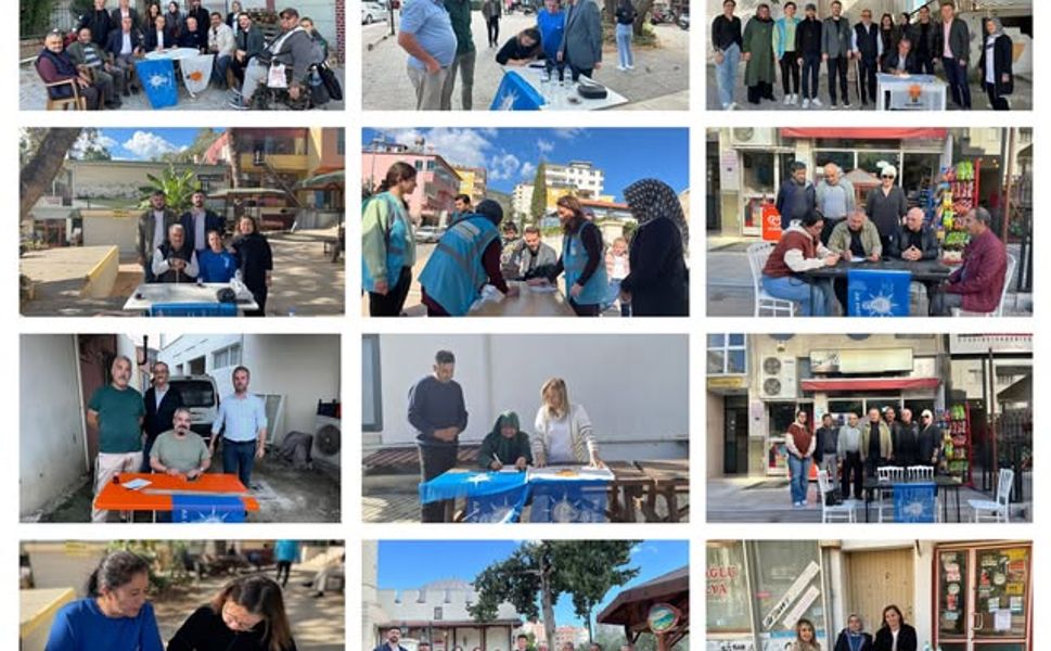AK Parti Anamur'da Sahada: Türkiye Yüzyılı Hedefleri İçin Üye Kaydı