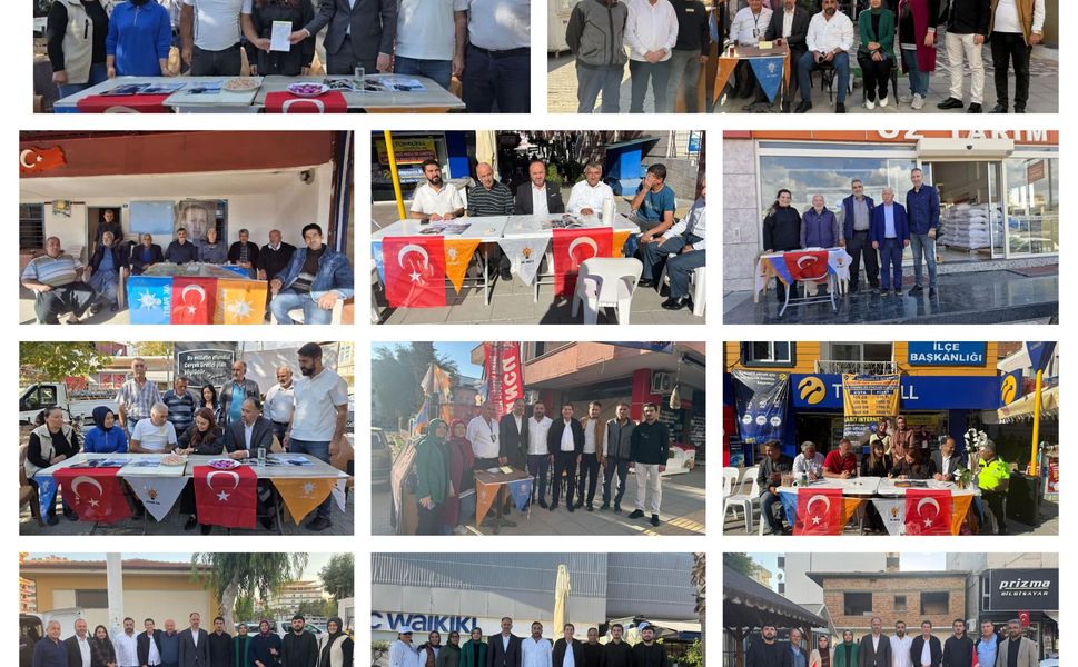 AK Parti Erdemli’de Sahada: Narenciye Bölgesinde Üye Atılımı