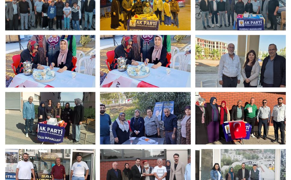 AK Parti Toroslar’da Sahada: Üye Kaydıyla Güçlenerek Büyüyor
