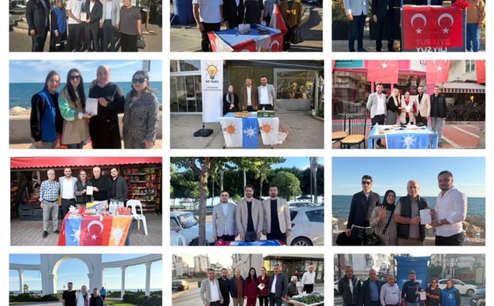 AK Parti Yenişehir’de Sahada