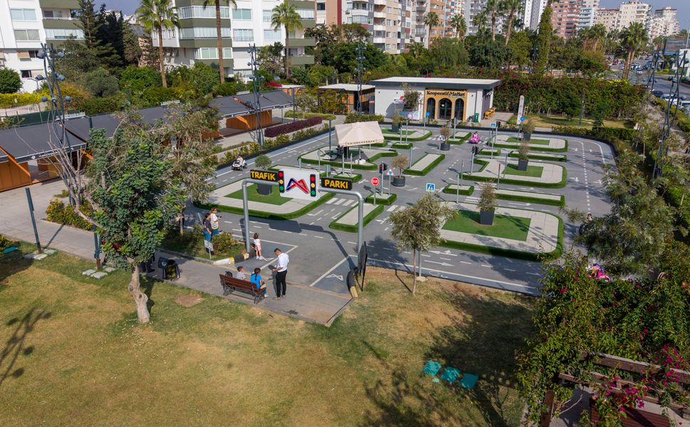Mersin’de Trafik Park Ara Tatilde Çocuklarla Doldu Taştı