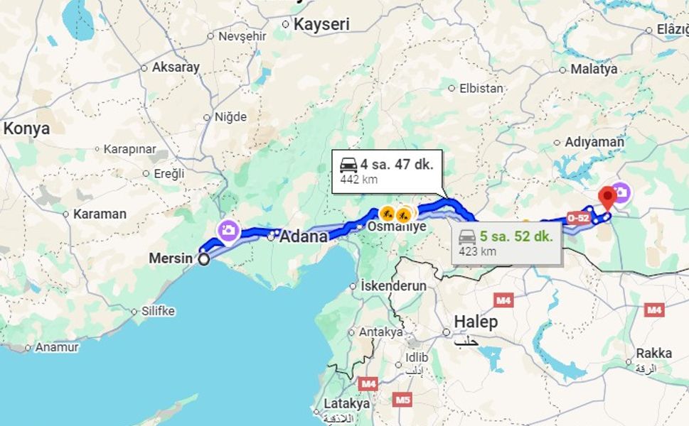 Mersin’den Şanlıurfa’ya Ulaşım: Lojistik Hattında Kaç Kilometre?