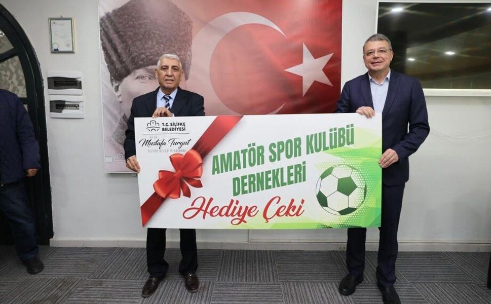 Silifke’de Amatör Spor Kulüplerine Destek