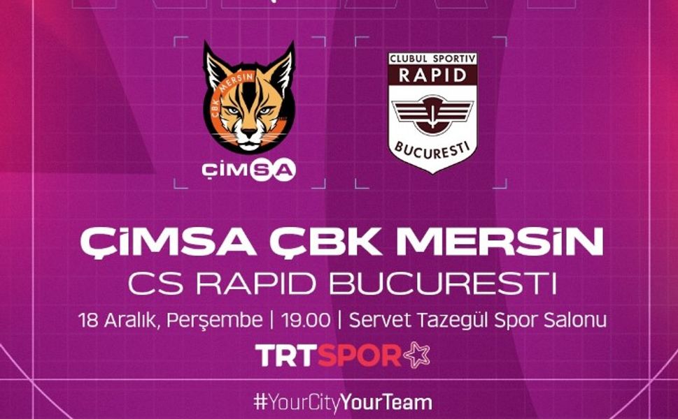 ÇBK Mersin, EuroCup’ta Son 16 İçin Sahaya Çıkıyor