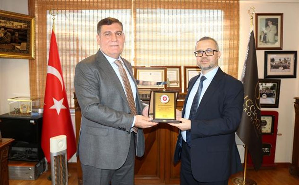 Müftü Vekili Çarpar’dan İş İnsanı Sabahattin Kılıççıoğlu’na Ziyaret