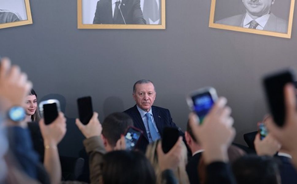 Cumhurbaşkanı Erdoğan, Gençlerle Bir Araya Geldi