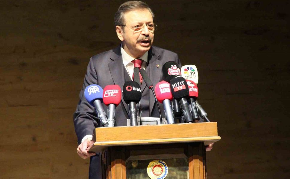TOBB Başkanı Hisarcıklıoğlu: "Çorum’un ihracatı son 10 senede 100 milyon dolardan 5 milyar doların üzerine çıktı"