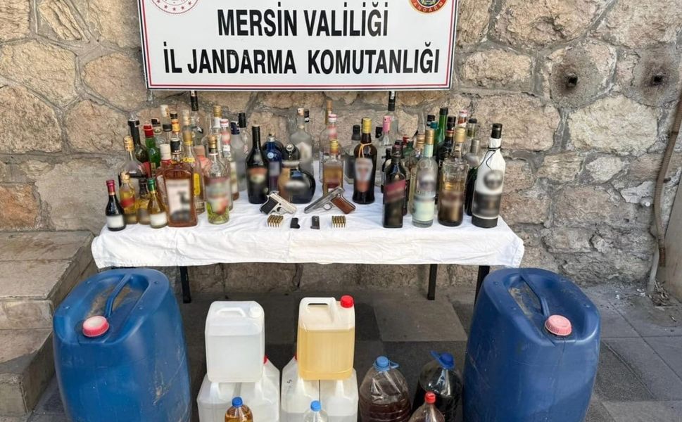 Jandarma’dan Sahte İçki Operasyonu