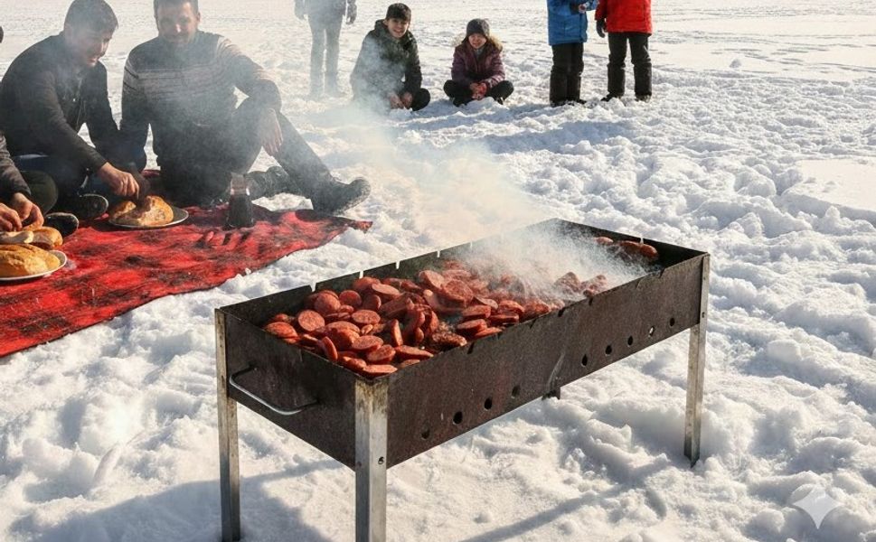 Toroslar’da Beyaz Şölen: Mersinli Kar Hasretini Yaylalarda Giderdi
