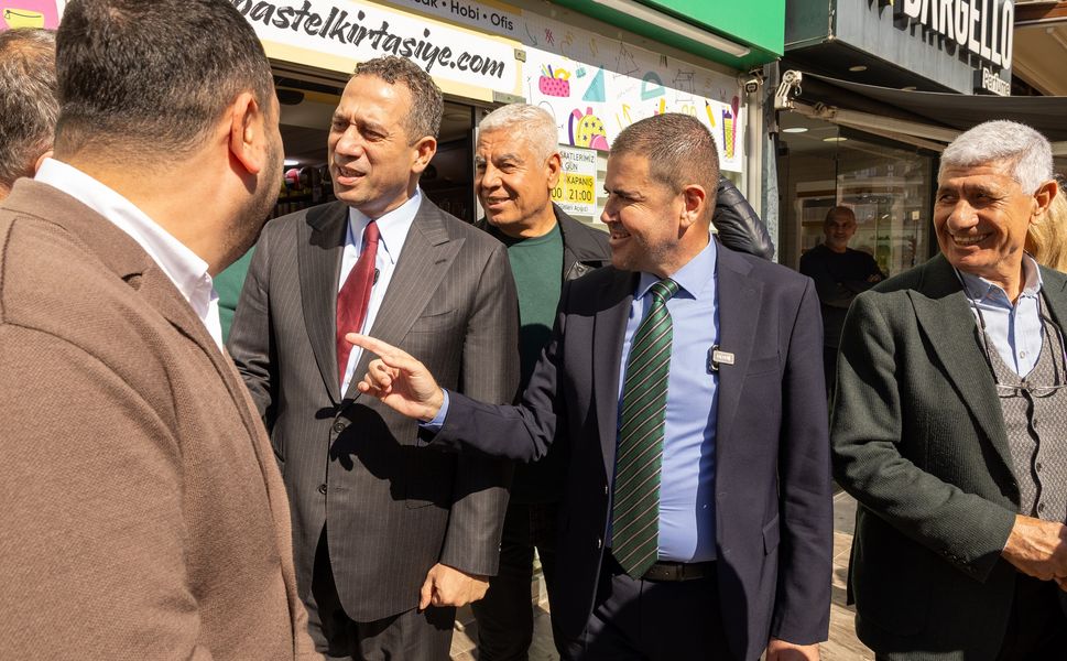 Başkan Tuncer ve Ali Mahir Başarır’dan Mezitli’de yoğun mesai