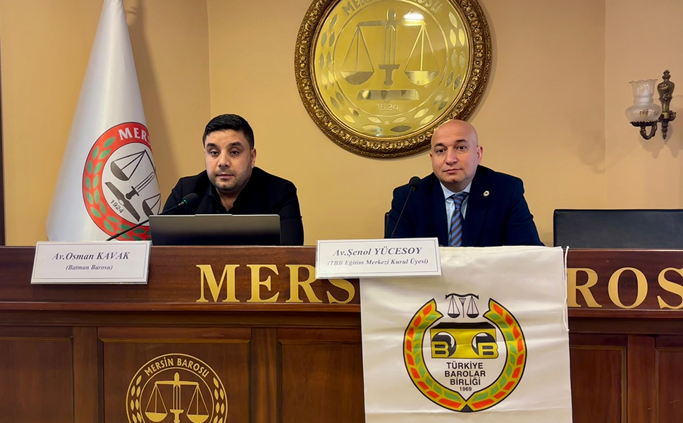 Mersin Barosu ve TBB'den Avukatlara Özel Eğitim: Trafik Kazaları ve Sigorta Tahkimi Masaya Yatırıldı