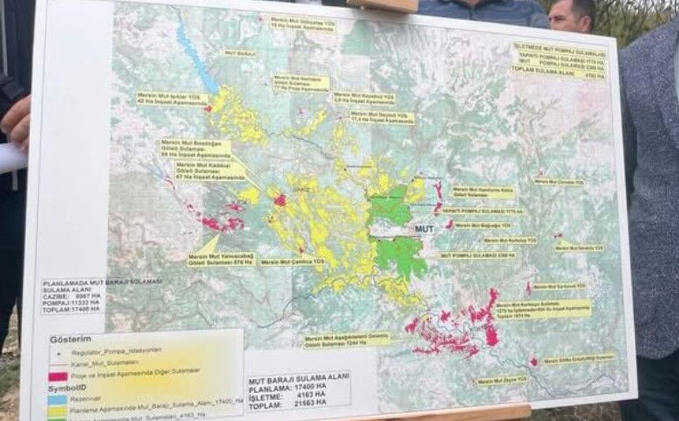 Mut'ta o projenin ÇED toplantısı yapıldı