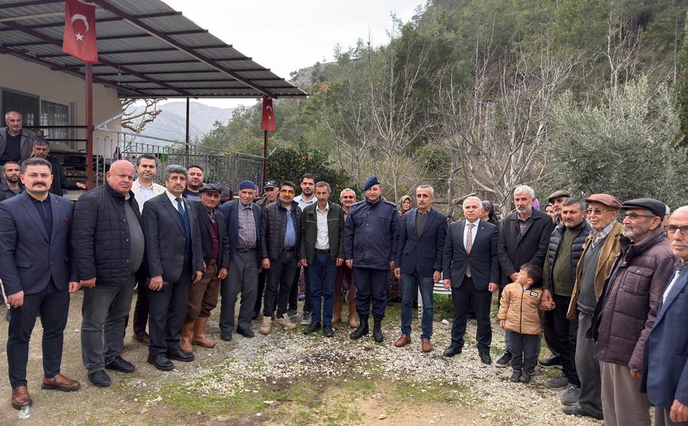 Anamur Kaymakamı Duru, Mahallelerde İncelemelerde Bulundu
