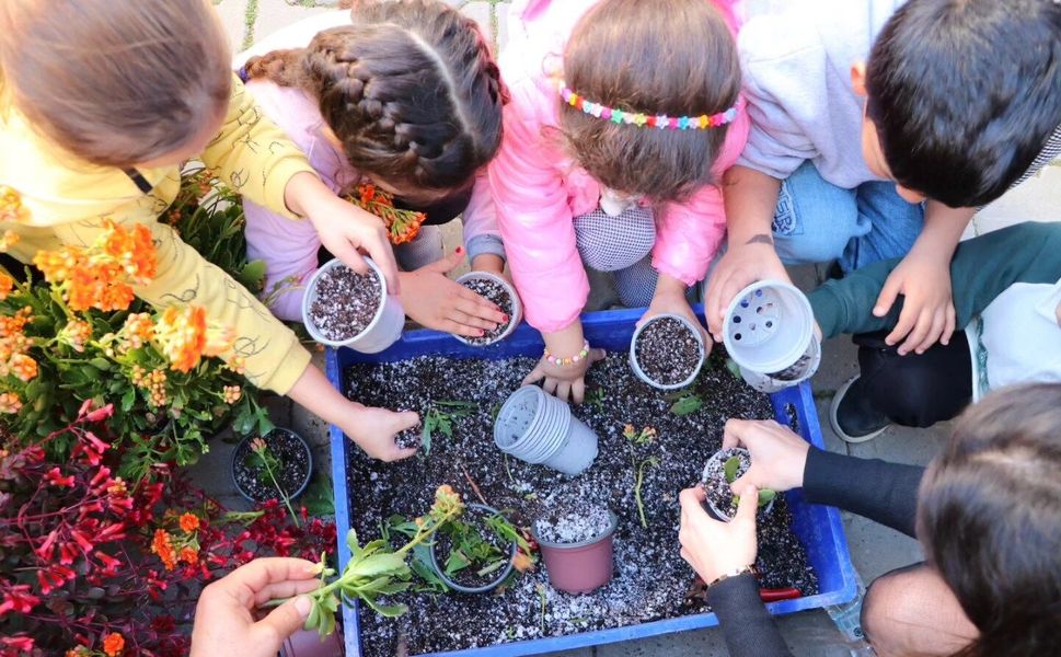 Uygulamalı Tarım Eğitimiyle öğrenciler toprakla buluştu