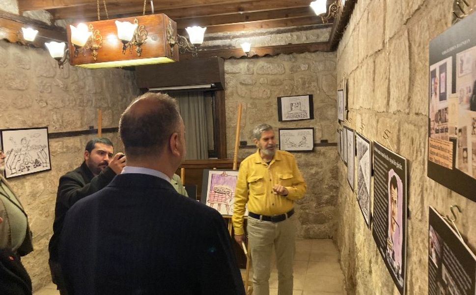 TADEKA’da Karikatör Sergisi Açıldı