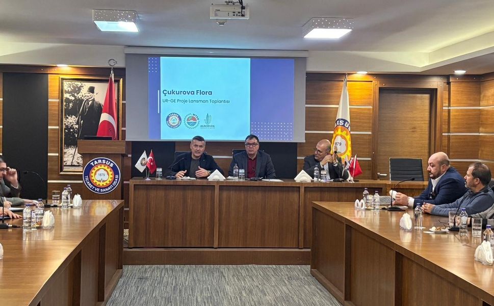 'Çukurova Flora' Süs Bitkiçiliği UR-GE Projesi için ilk adım atıldı