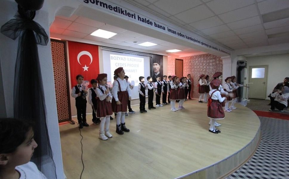 Bozyazı İlkokulu'nda ÇEDES  ile merhamet ve çevre bilinci