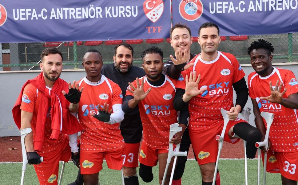 Ampute Futbol 1. Ligi’nde Mersin’in Hedefi Süper Lig