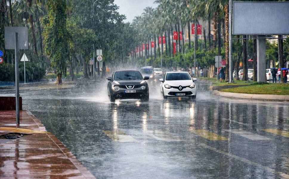 Mersin’de Kuvvetli Yağış Bekleniyor