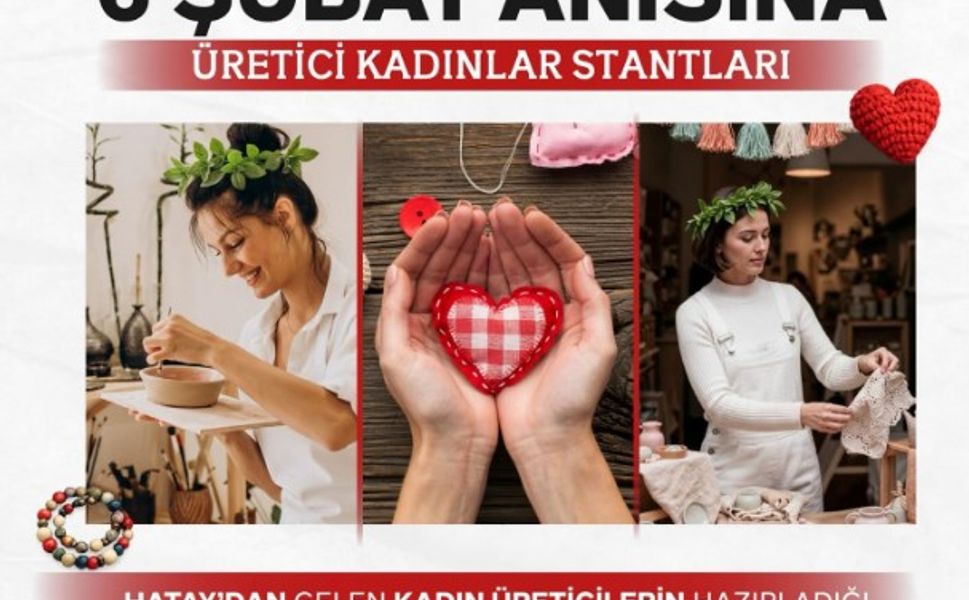 Hataylı Kadınların Emeği Mezitli’de Hayat Bulacak