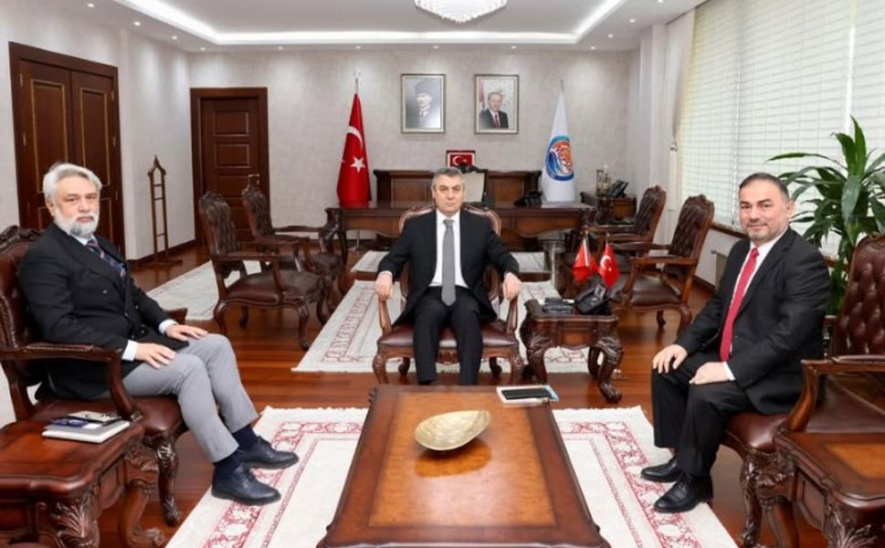 Mersin Valisi, Basın İlan Kurumu Bölge Müdürü Oranlı’yı Ağırladı