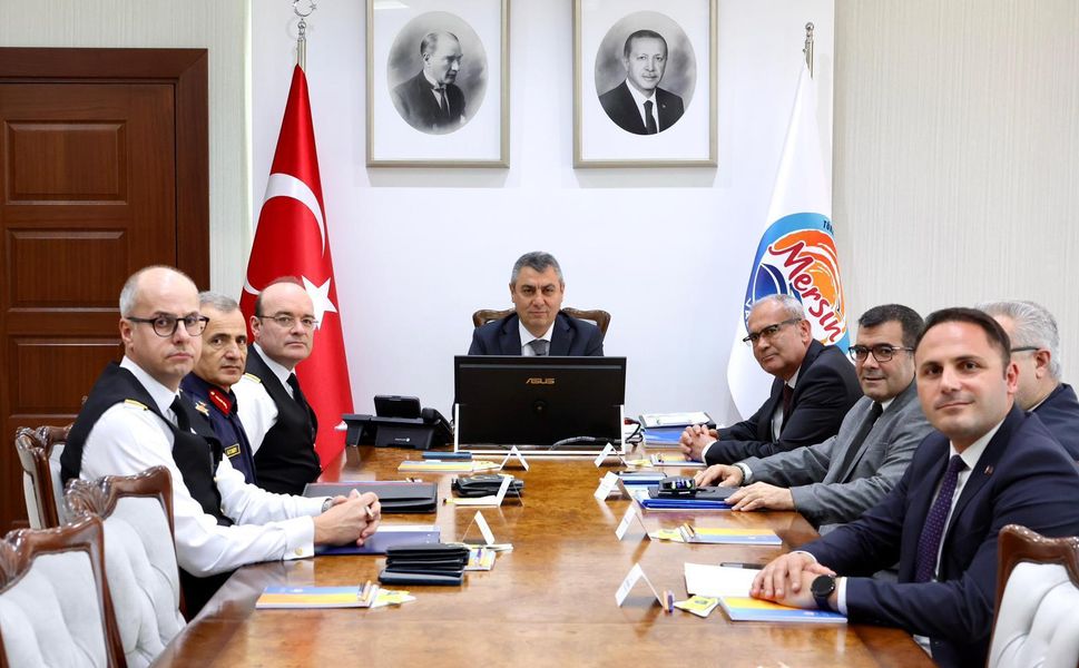 Mersin’de güvenlik gündemi masaya yatırıldı