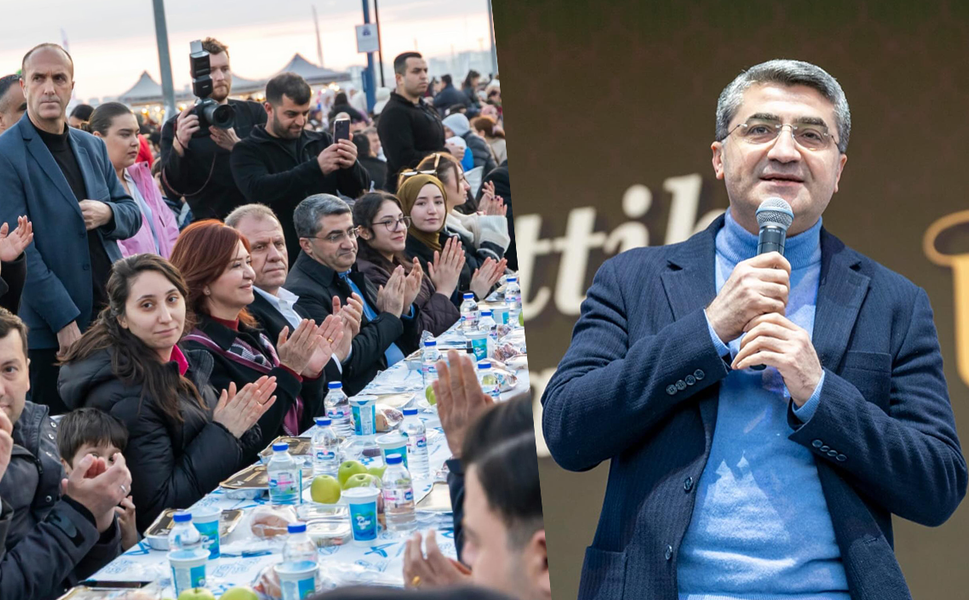 DEVA Partili Mehmet Emin Ekmen, Mersin Büyükşehir Belediyesi'nin iftarında