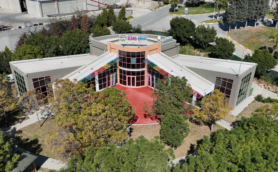 Mersin OSB'de doğayla iç içe kadın istihdamı modeli