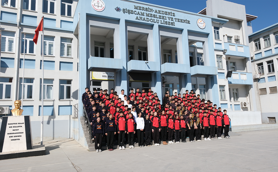 Mersin OSB'nin kalbinde geleceğin üretim gücü yetişiyor