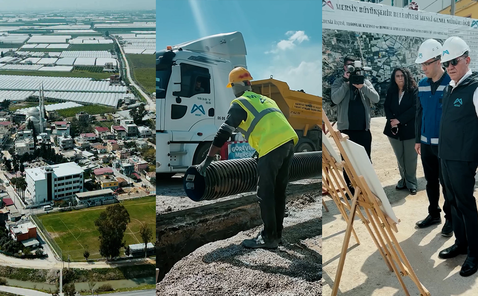 Mersin’de Altyapı Hamlesi: Homurlu, Kazanlı ve Toroslar’da Modern Kanalizasyon Sistemi 2026’da Tamamlanıyor
