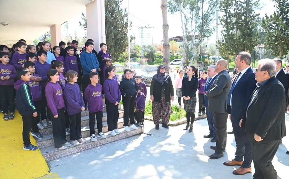 Kaymakam Duru’dan okullara ziyaret