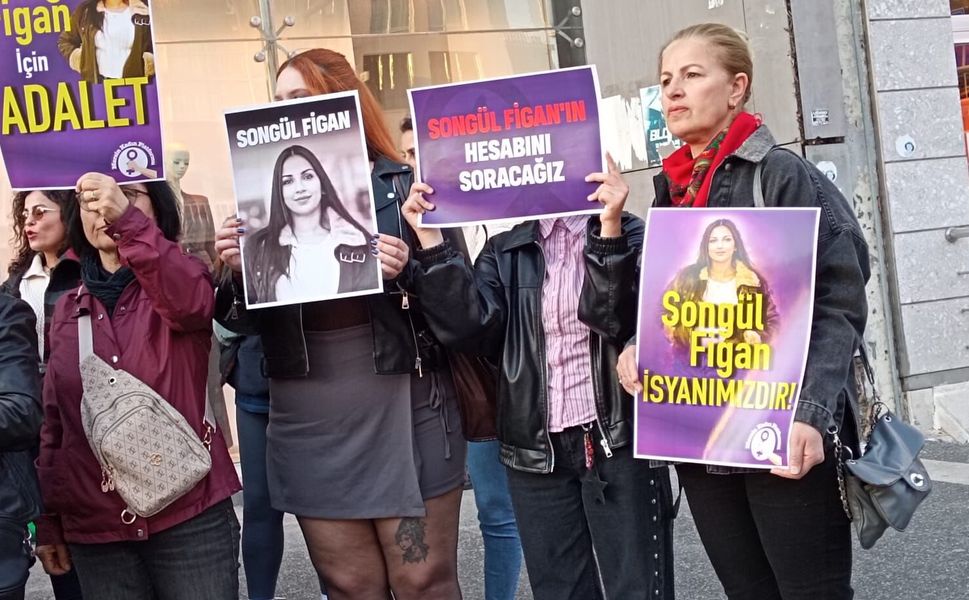 Mersin’de kadınlar Songül Figan için adalet istedi