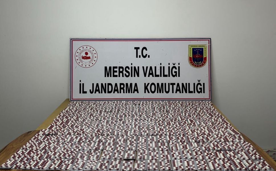 Mersin’de uyuşturucu operasyonu