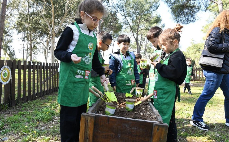 Mersin'de doğayla iç içe eğitim