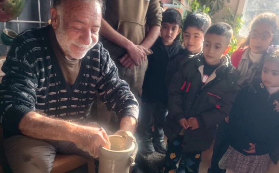 "Yaşayan İnsan Hazineleri” etkinliğiyle öğrencilerden örnek ziyaret
