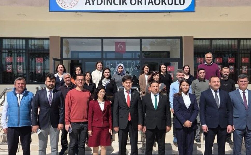 İl Millî Eğitim Müdürü Özdemirci’den Aydıncık’ta eğitim ziyareti
