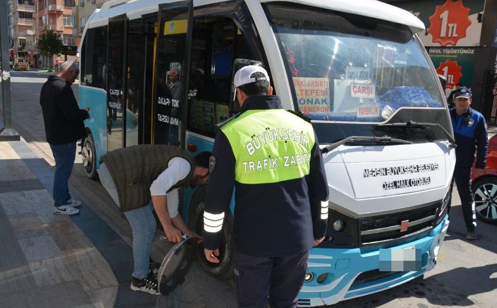 Toplu taşıma araçlarına yönelik denetimler devam ediyor
