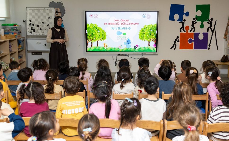 Anaokulu öğrencilerine iklim krizi eğitimi