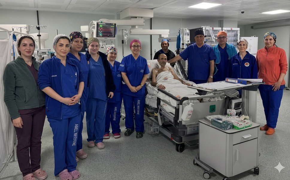 Mersin Üniversitesi Hastanesi’nde ECMO destekli tedavi süreci