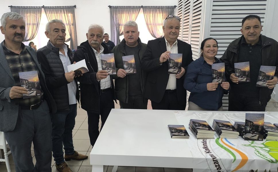 Gezende köylülerinden güllü, şiirli iftar programı