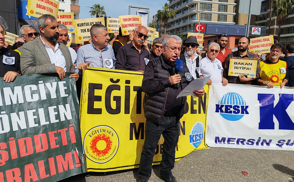 Mersin’den yükselen ses: Milli Eğitim Bakanı istifa etsin
