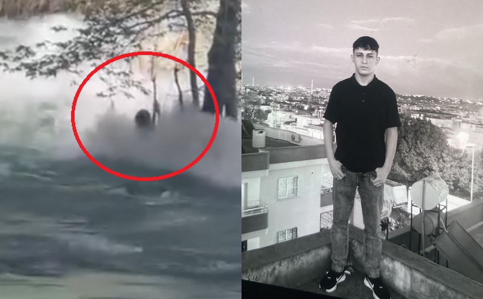 Mersin'de Berdan Çayı'na atlayan genç, suda kayboldu