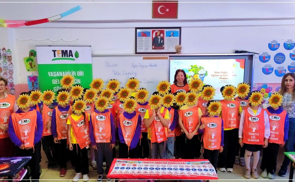 Öğrencilere çevre ve iklim eğitimi