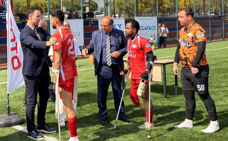 Ampute Futbol'da Mersin temsilcisinden gururlandıran sezon