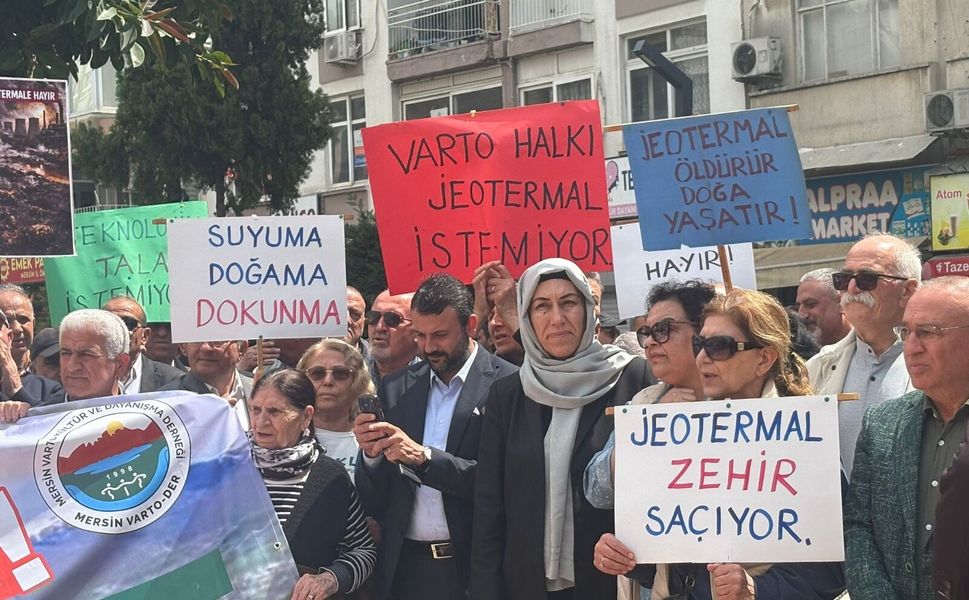 Mersin’de Varto için ekoloji nöbeti