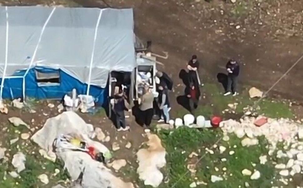 Mersin'de dron destekli operasyon