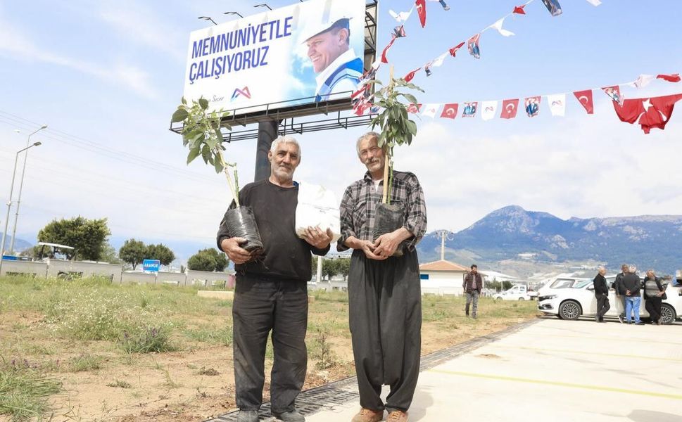 Anamur’da çiftçiye büyük destek: Binlerce avokado fidanı dağıtıldı