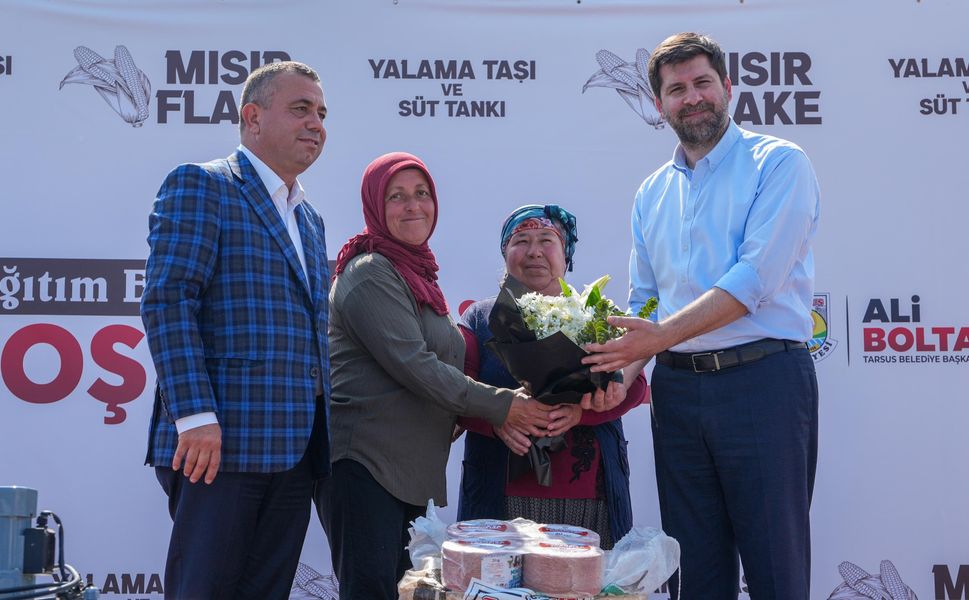 Tarsus’ta üreticiye çok yönlü destek paketi