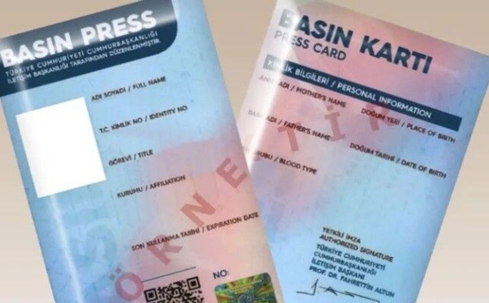 Basın Kartı olanlara ek belge sorulmayacak