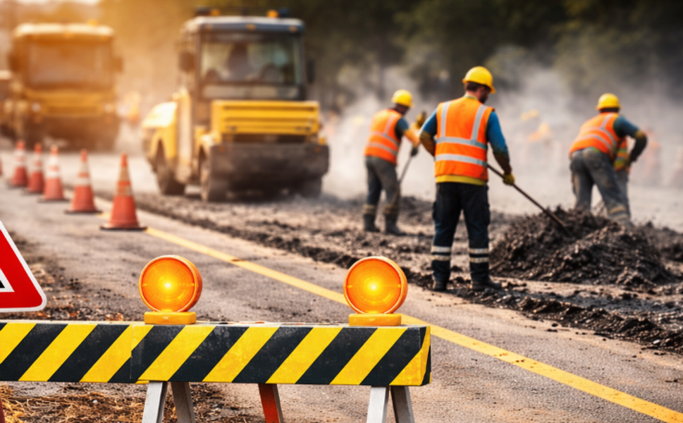 Sürücüler dikkat! Yol geçici olarak trafiğe kapatılacak